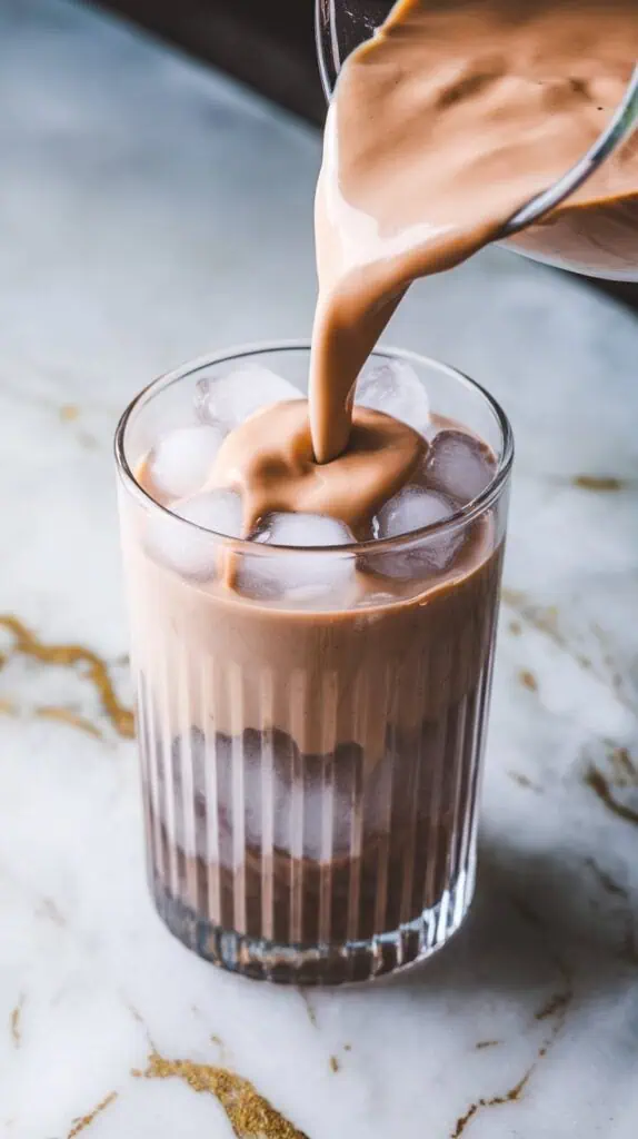 Iced Mocha Coconut Latte