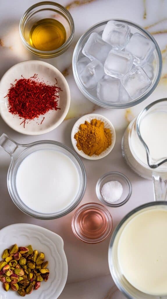 Persian Saffron Frappe