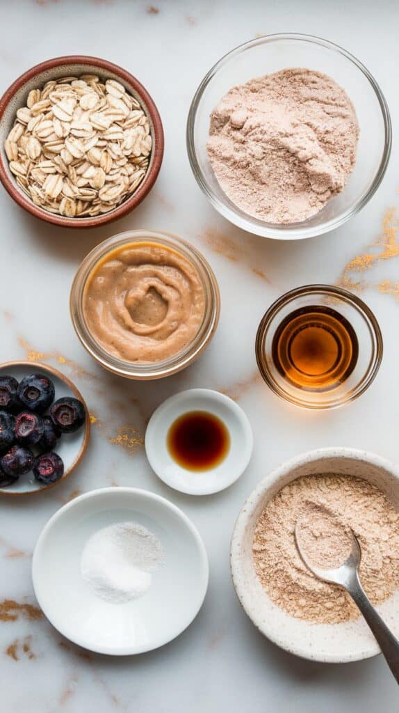 Blueberry Muffin Protein Balls