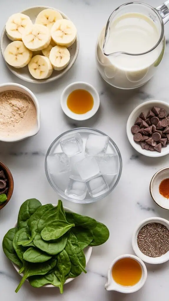 Mint Chip Protein Smoothie