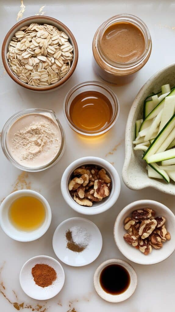 Zucchini Bread Protein Balls