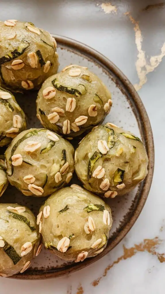 Zucchini Bread Protein Balls
