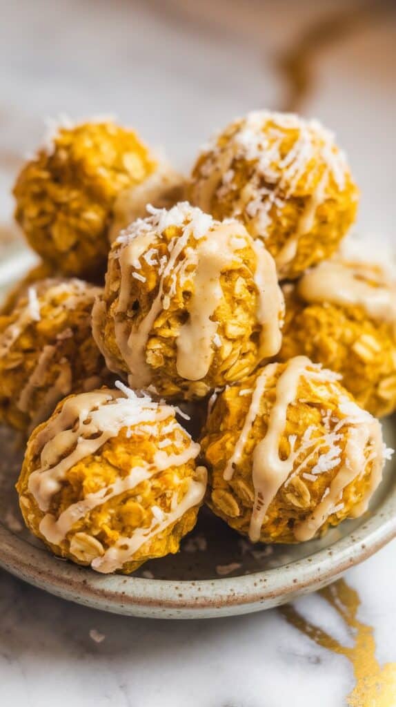 Golden Turmeric Protein Balls