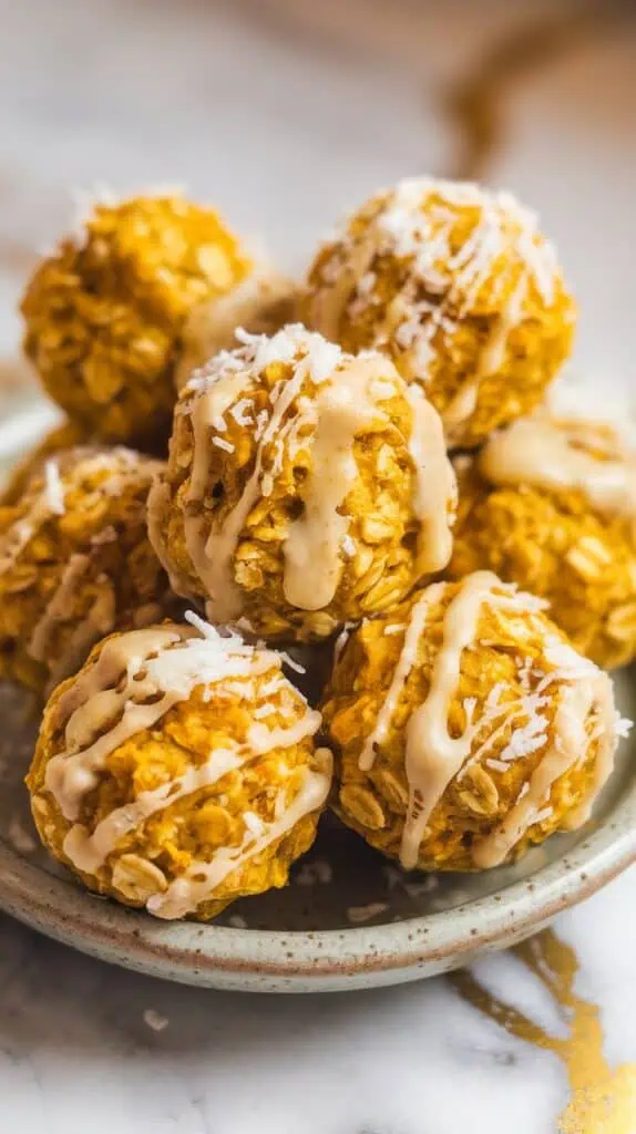 Golden Turmeric Protein Balls