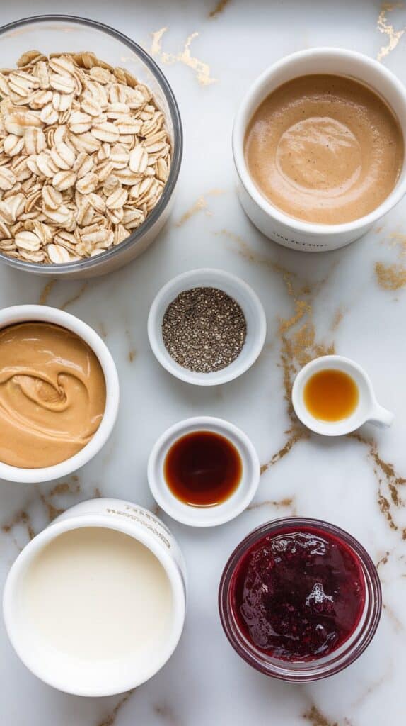 Peanut Butter & Jelly Protein Balls