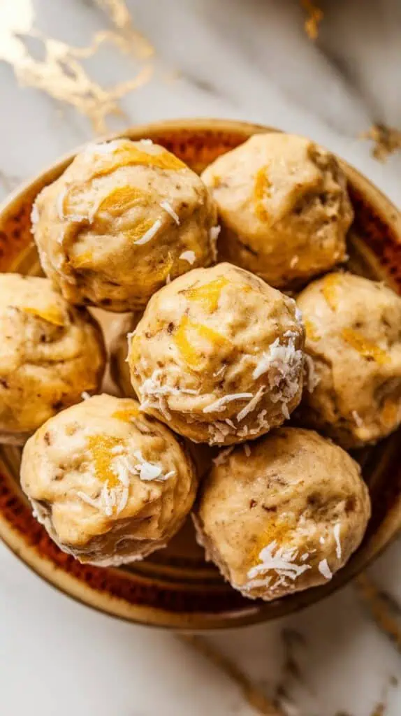Orange Creamsicle Protein Balls
