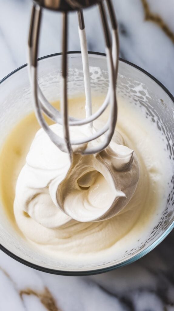 Ube Ice Cream with Coconut Swirl