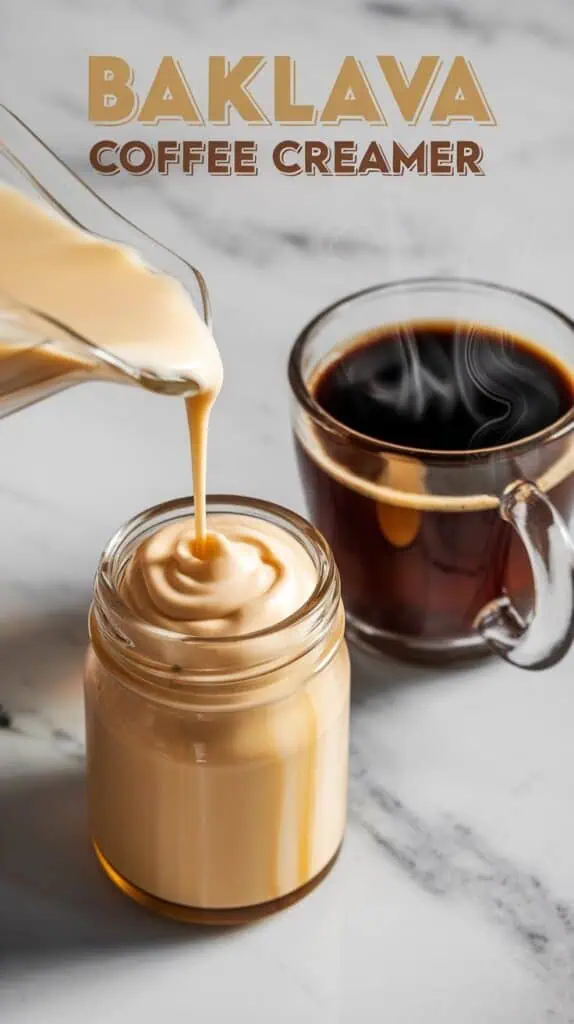 Baklava Coffee Creamer