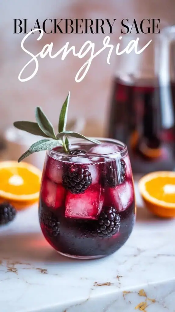 Blackberry Sage Sangria