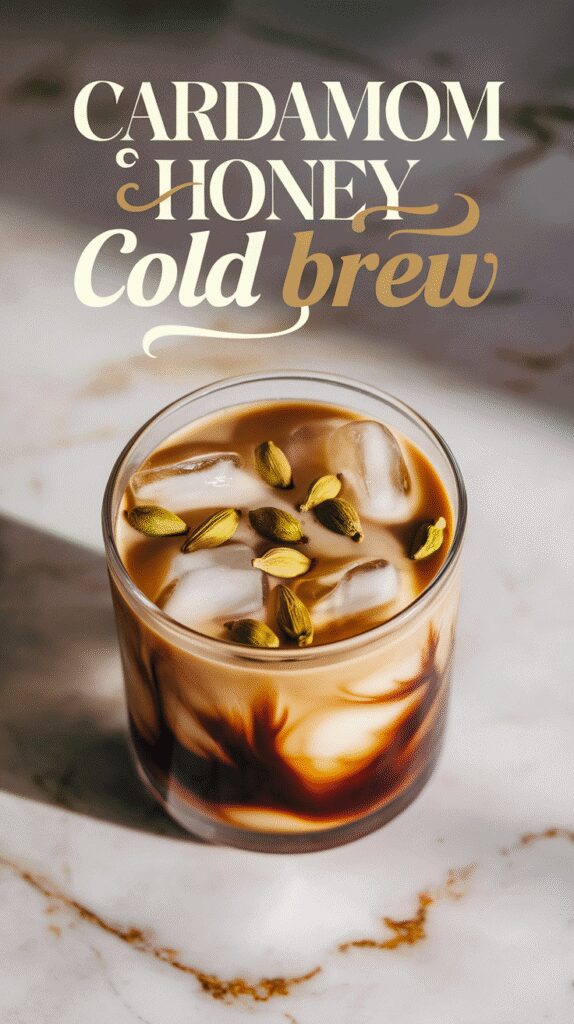 Cardamom Honey Cold Brew