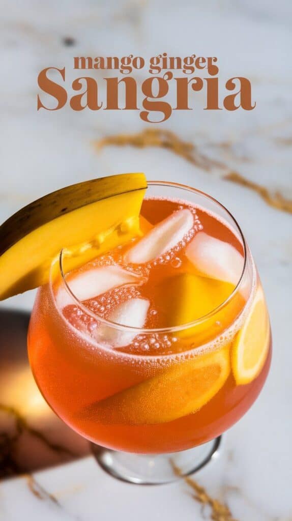 Mango Ginger Sangria
