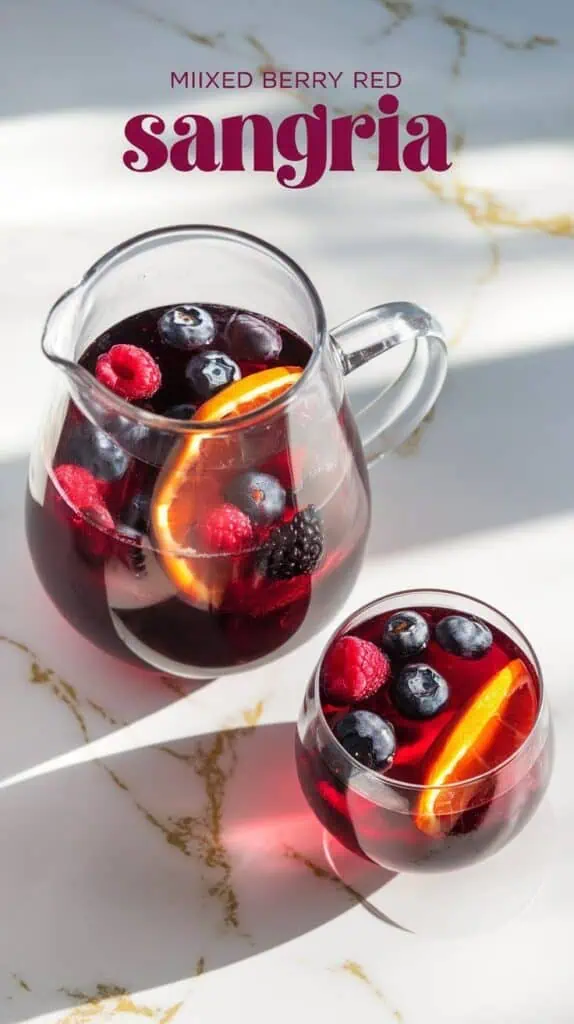 Mixed Berry Red Sangria