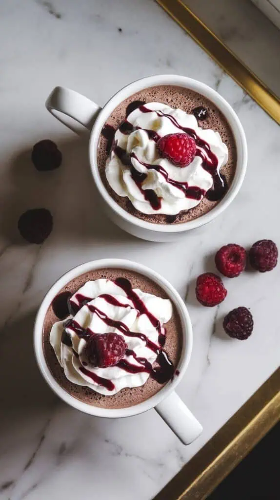 Mulberry Hot Chocolate 