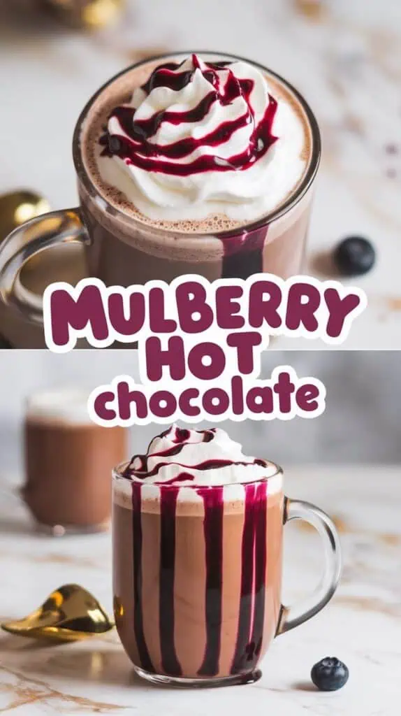 Mulberry Hot Chocolate