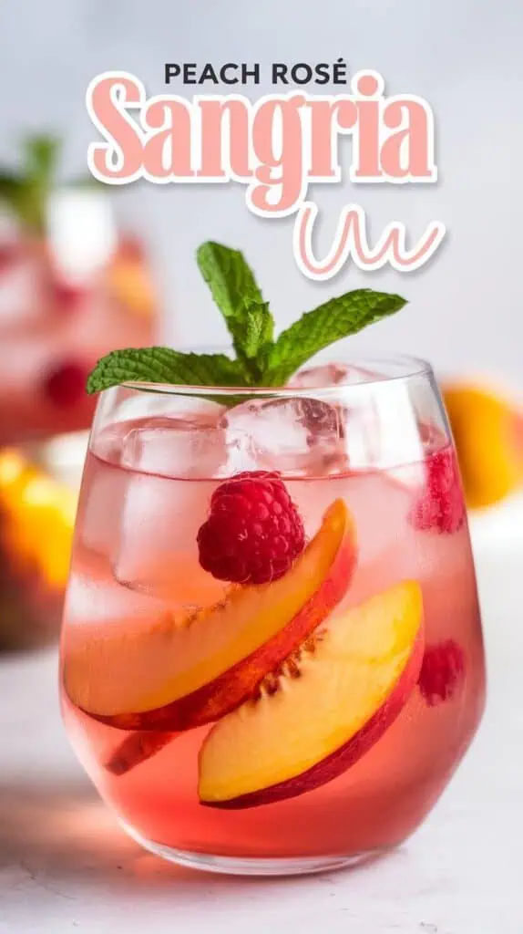 Peach Rosé Sangria
