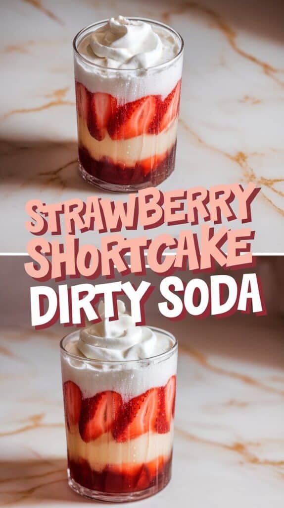 Strawberry Shortcake Dirty Soda 