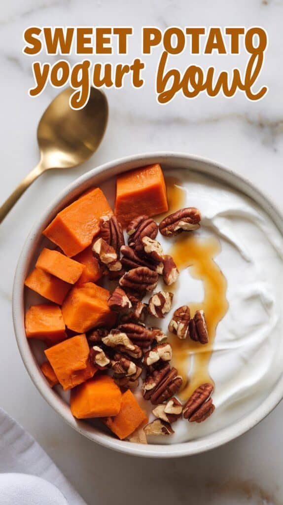 Sweet Potato Yogurt Bowl 