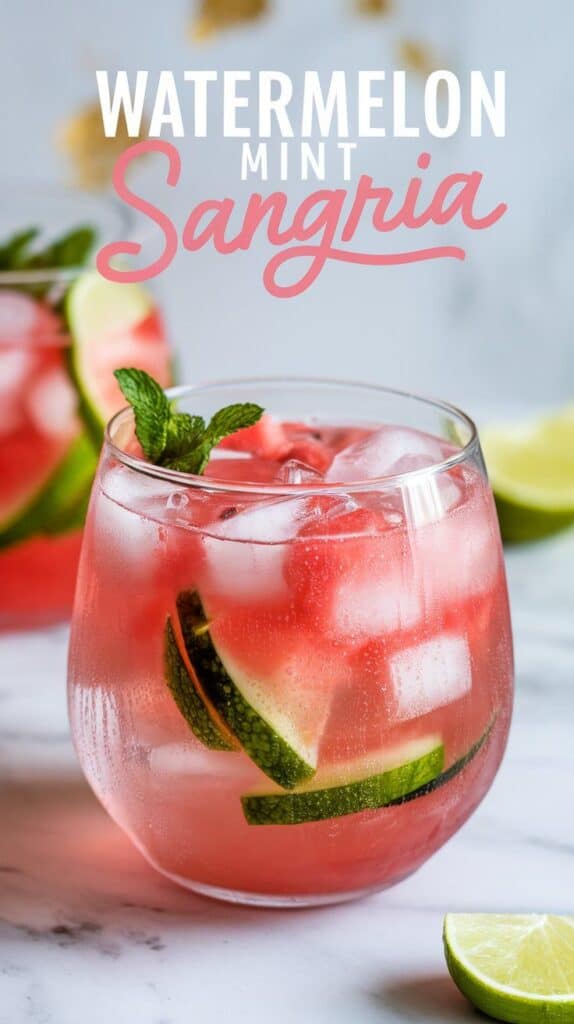 Watermelon Mint Sangria