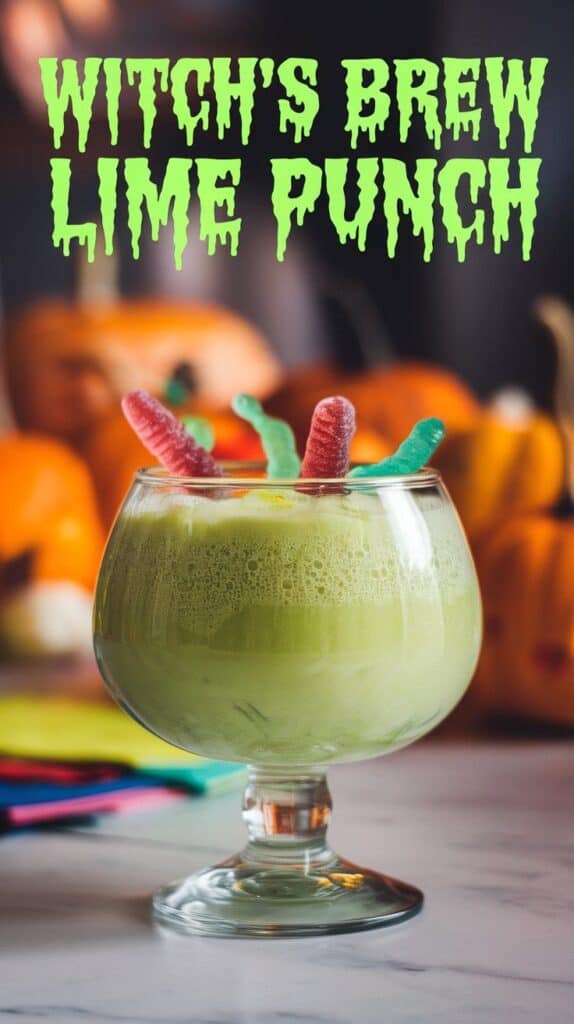 Witch’s Brew Lime Punch