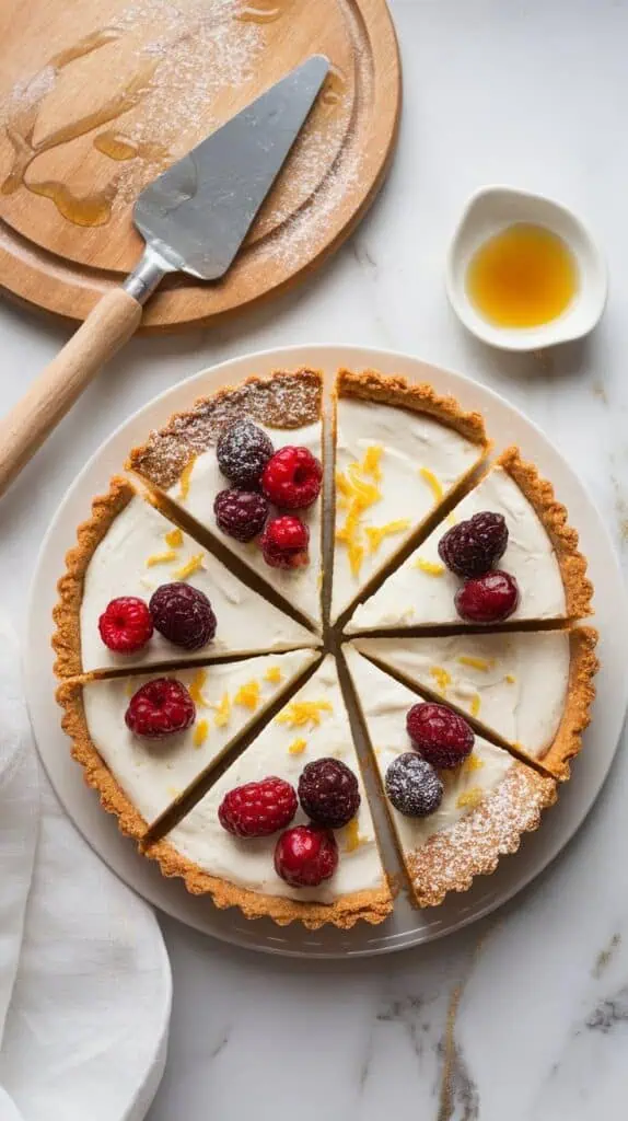Mulberry Mascarpone Tart