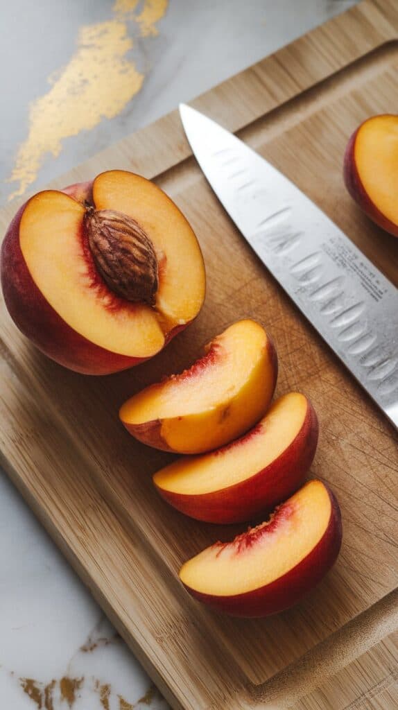 Peach Yogurt Bowl with Honey & Pistachios