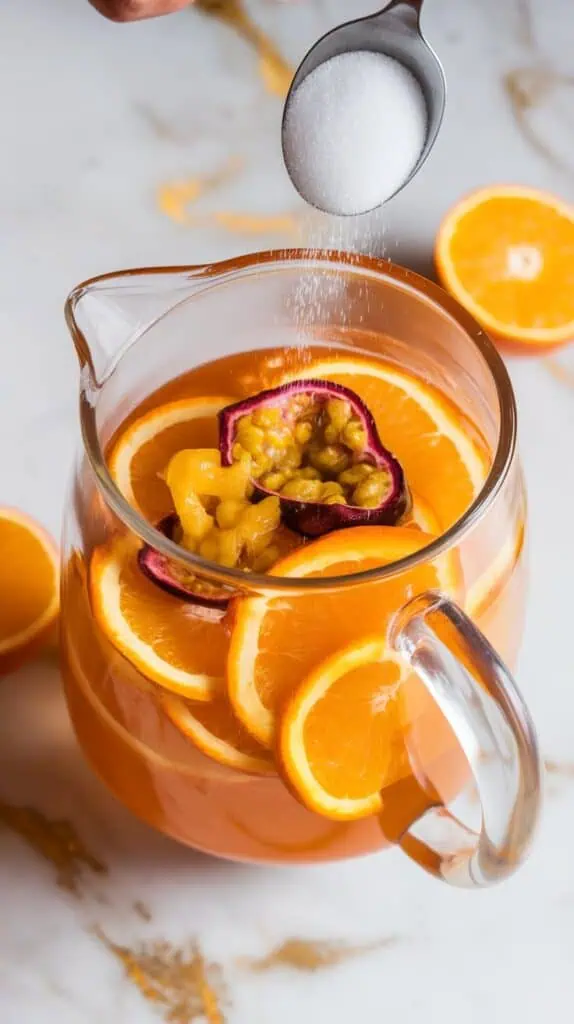 Passion Fruit & Orange Sangria