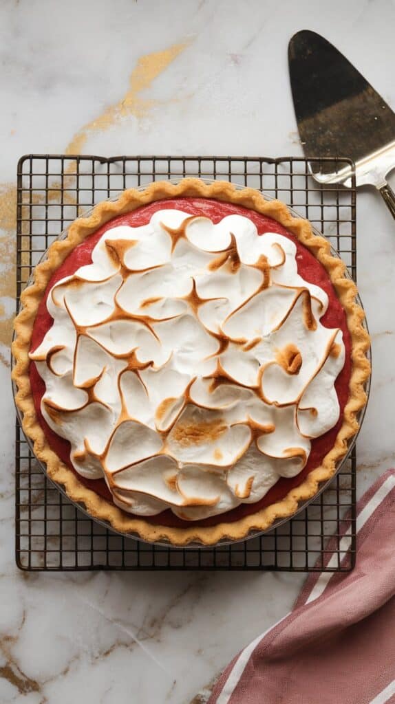Rhubarb Meringue Pie