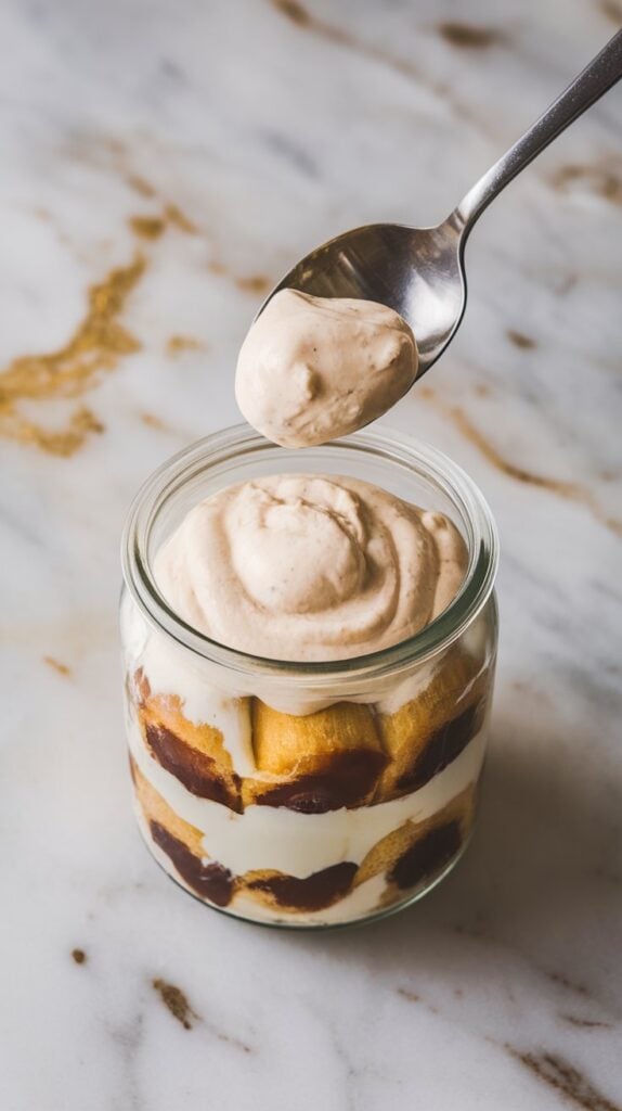 Cottage Cheese Tiramisu Cups