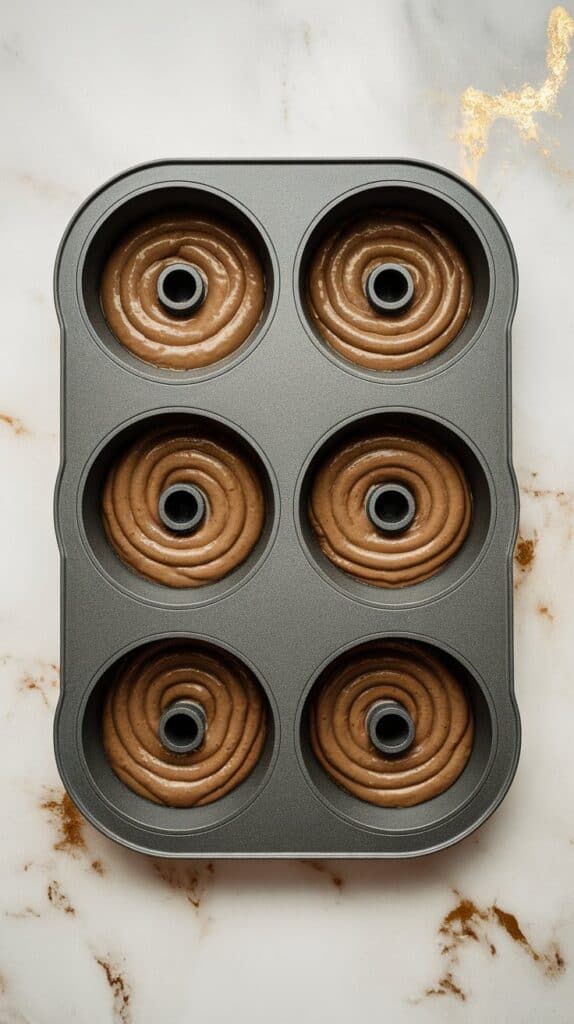 Baked Cottage Cheese Donuts with Glaze