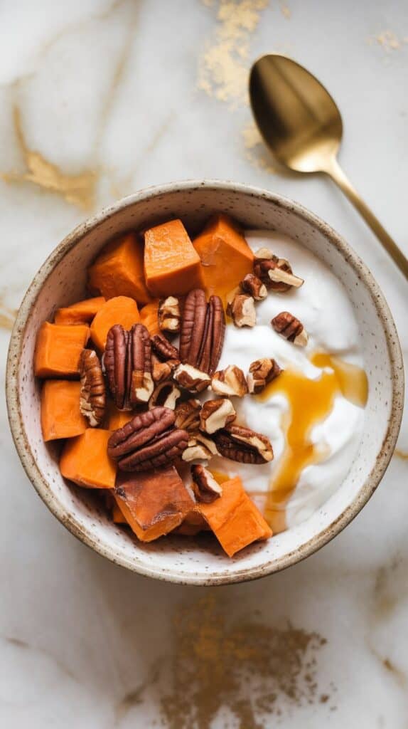 Sweet Potato Yogurt Bowl 