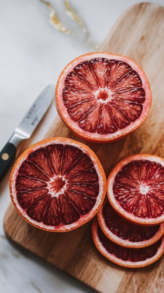 Blood Orange Pomegranate Sangria