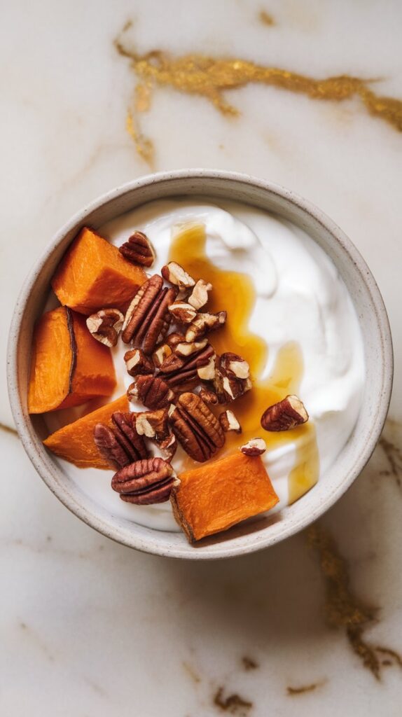 Sweet Potato Yogurt Bowl 