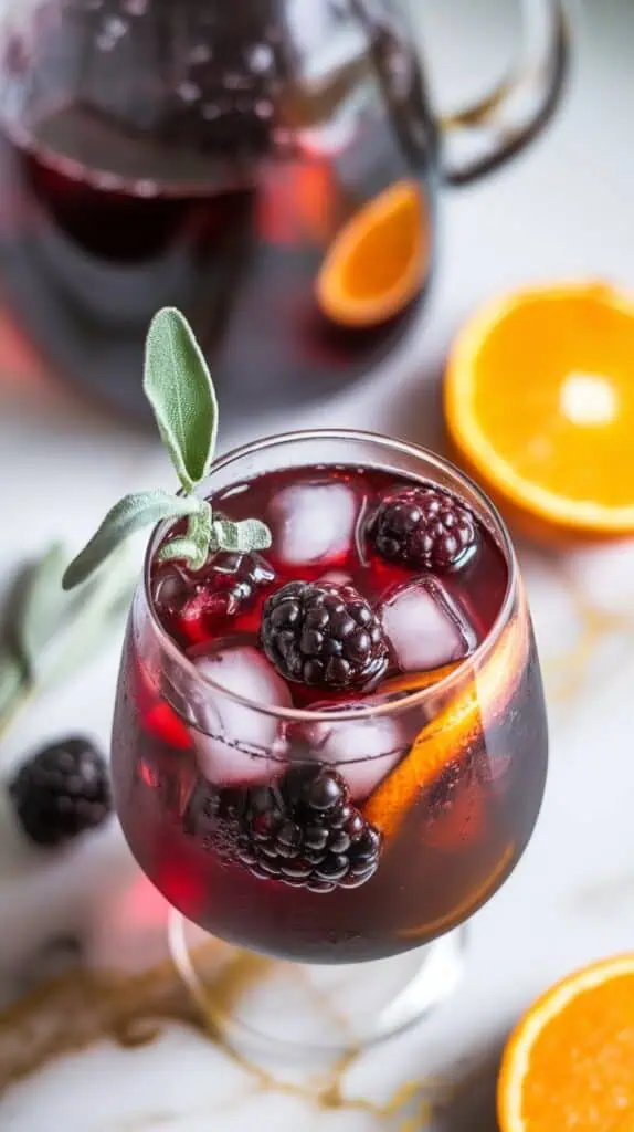 Blackberry Sage Sangria