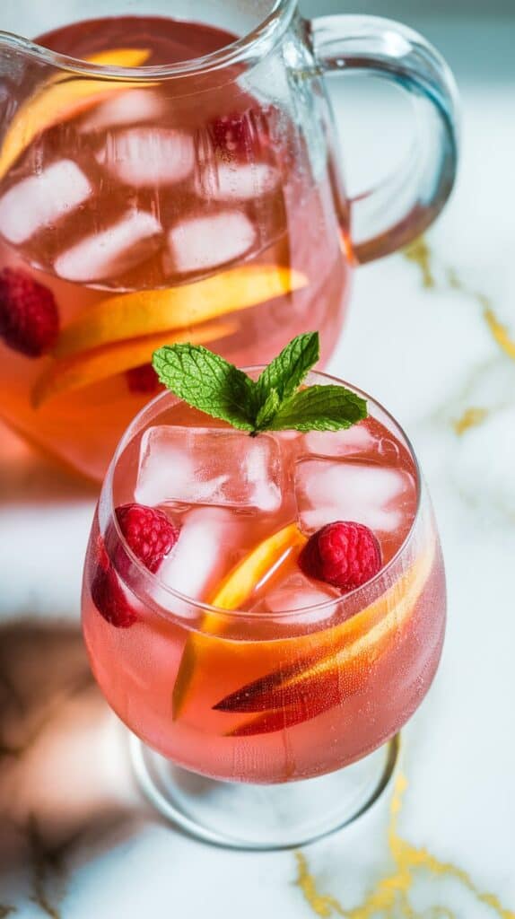 Peach Rosé Sangria