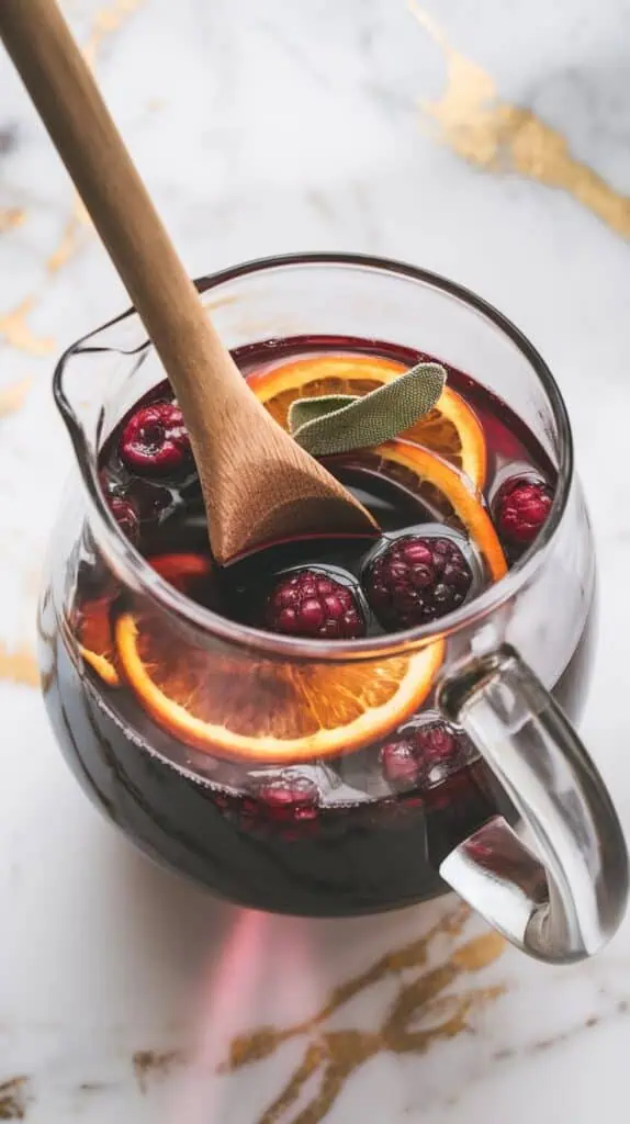 Blackberry Sage Sangria