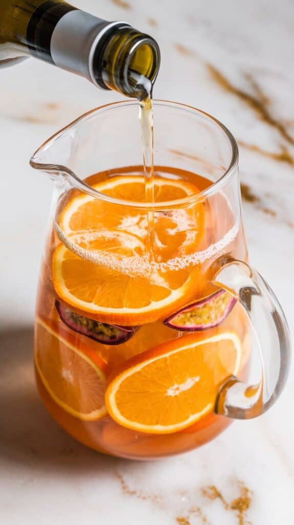 Passion Fruit & Orange Sangria