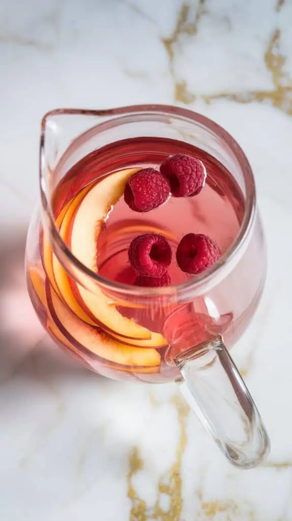 Peach Rosé Sangria