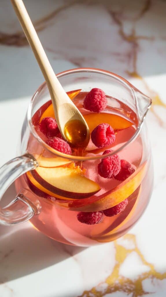 Peach Rosé Sangria