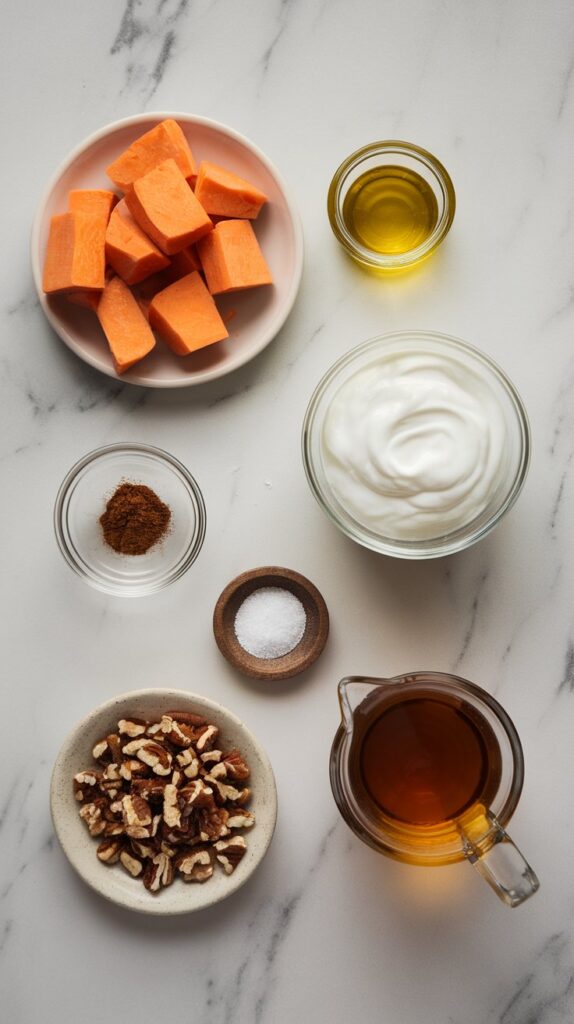 Sweet Potato Yogurt Bowl 