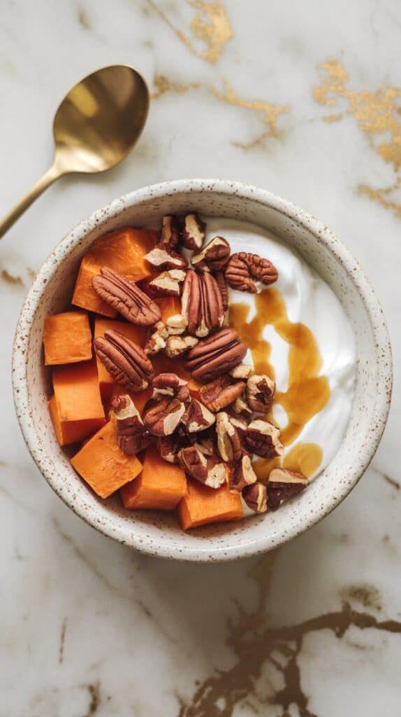 Sweet Potato Yogurt Bowl 