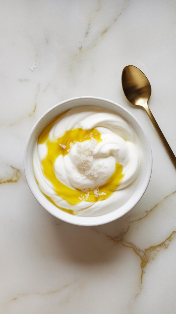 Olive Oil Yogurt Bowl