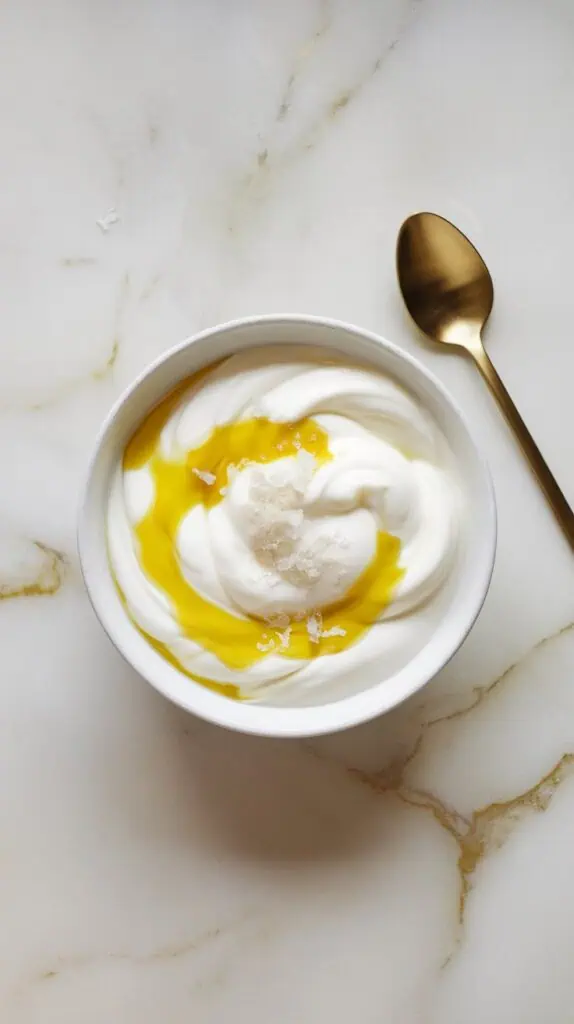 Olive Oil Yogurt Bowl
