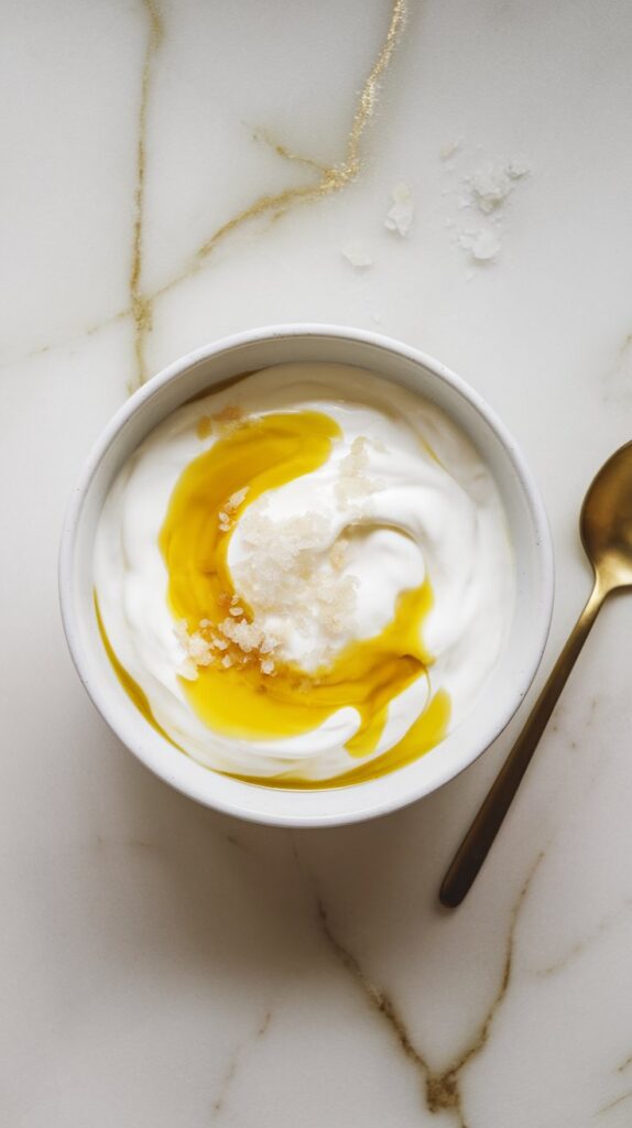 Olive Oil Yogurt Bowl