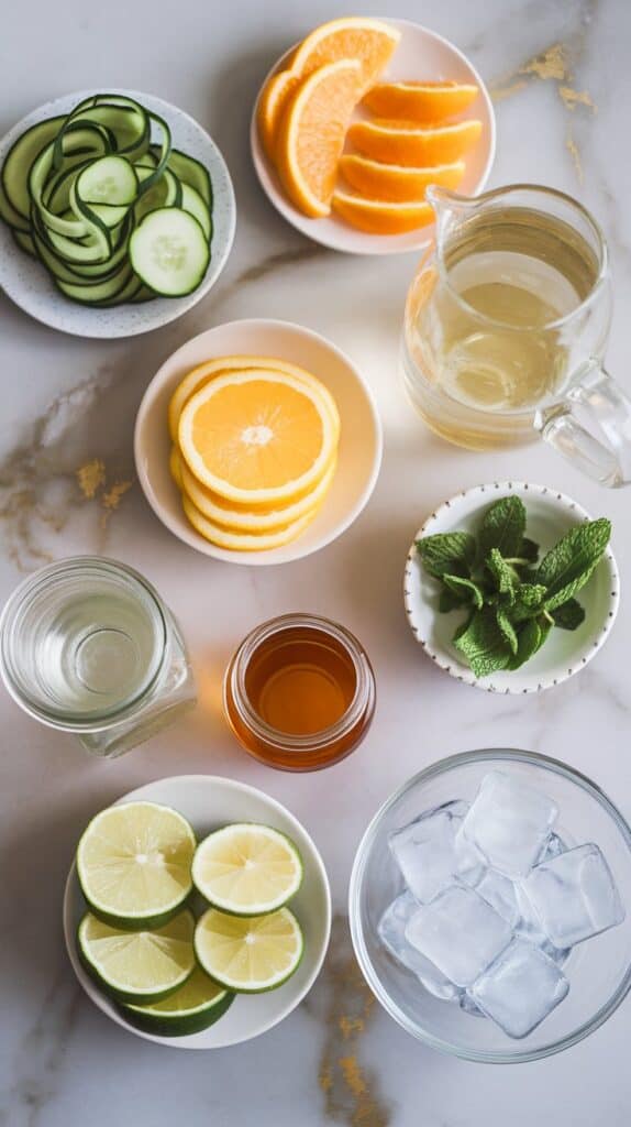 Cucumber Citrus Sangria