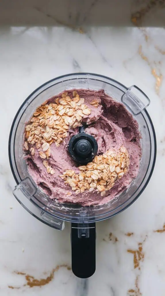 Ube Protein Balls with Rolled Oats