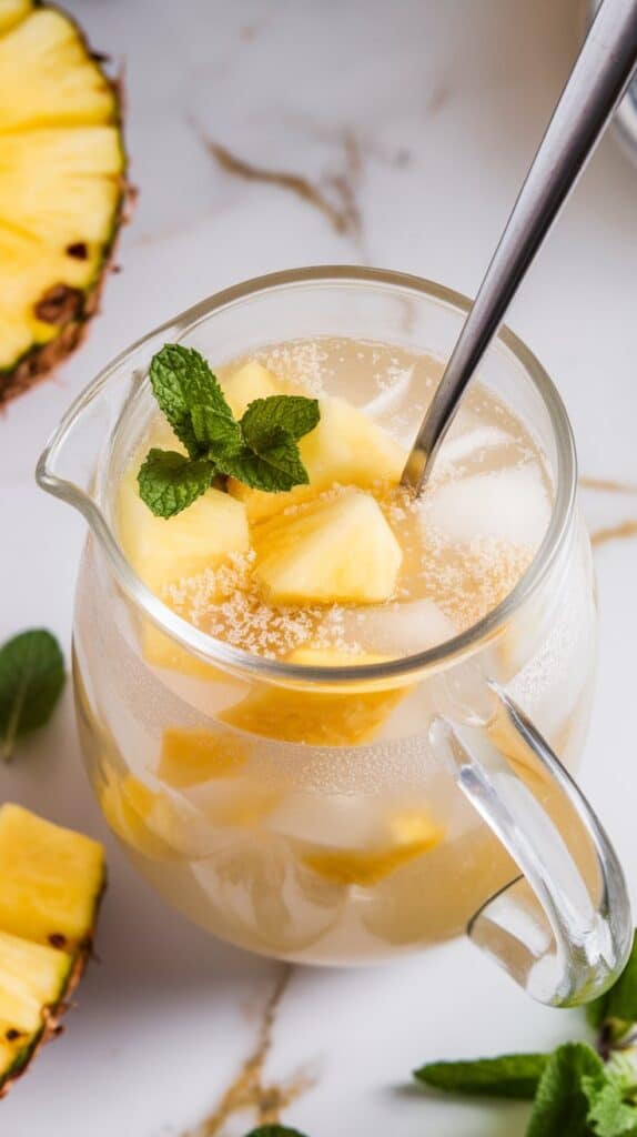 Tropical Pineapple Coconut Sangria