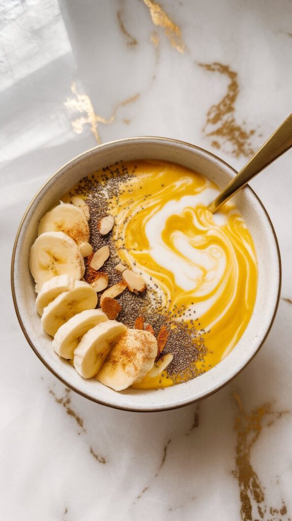 Golden Milk Yogurt Bowl
