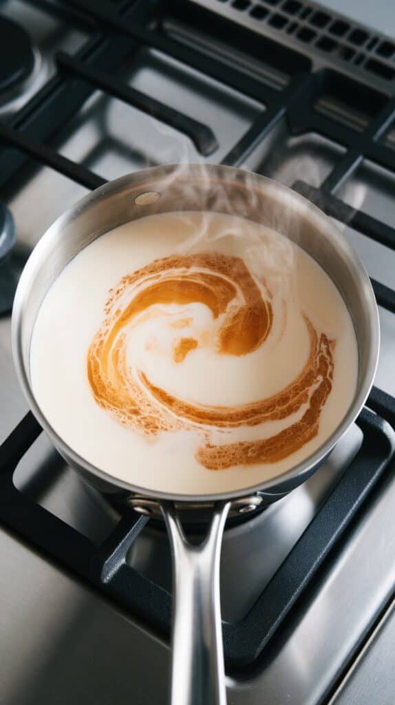 Rhubarb Coconut Panna Cotta