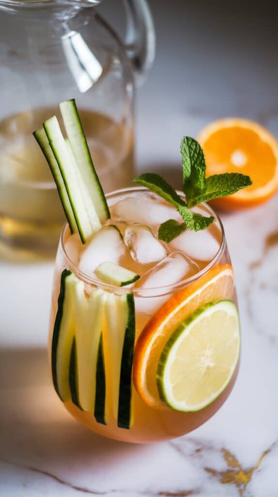 Cucumber Citrus Sangria