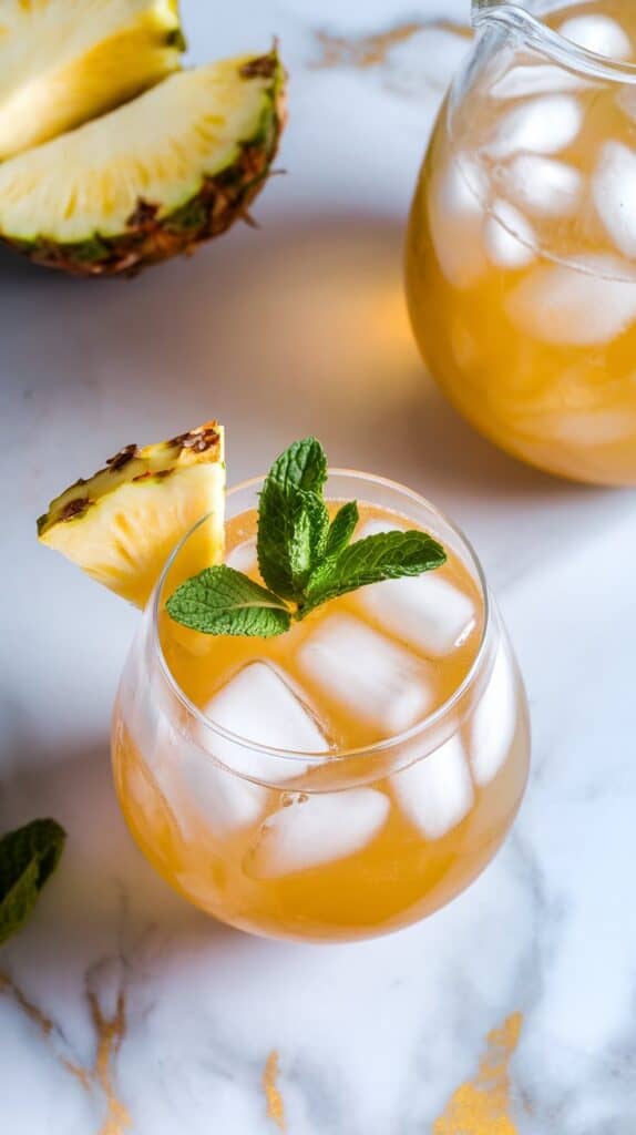 Tropical Pineapple Coconut Sangria